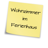 Wohnzimmer im Ferienhaus